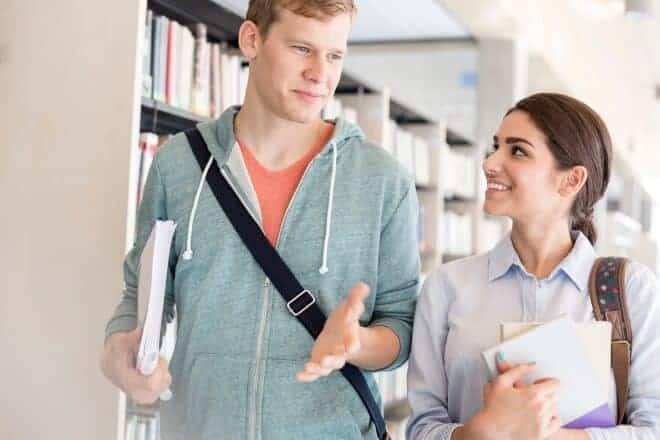 Man explaining something - questions to ask a guy you like