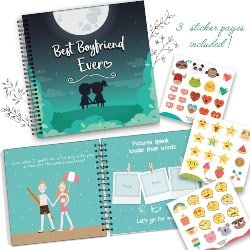 Cute Anniversary Gifts for Boyfriend - Best Boyfriend Ever Memory Book (1)