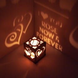 Cute Anniversay Gifts for Boyfriend - Custom Light up message box (1)