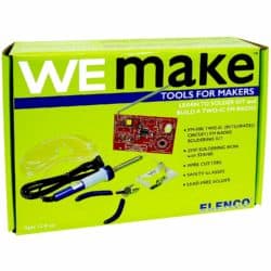 diy gifts for boyfriend - FM Radio DIY Soldering Kit with Tools