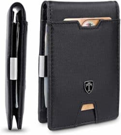 gift for boyfriend - Slim Wallet with Money Clip