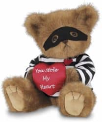 Stuffed Animal Teddy Bear with Heart