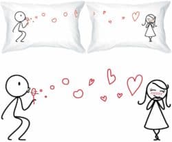 BoldLoft Couples Pillowcases