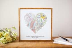 Custom Travel Map Art 