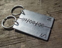 Matching Secret Message Anniversary Gifts