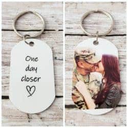 One Day Closer Keychain