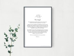 unique bridesmaid gifts - Bridesmaid Poem