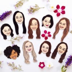 Custom Bridesmaid Magnet
