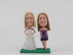 Custom bridesmaid Bobblehead