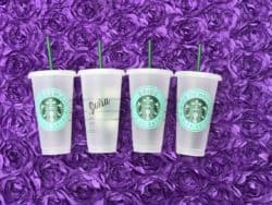 unique bridesmaid gifts - Starbucks Reusable Cold Cup Venti