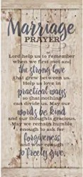 Marriage Prayer Wood Plaque
