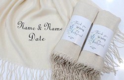 White Stylish Pashmina Scarf