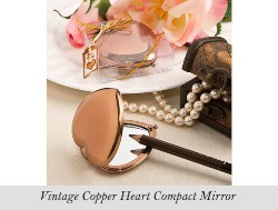 Heart Shaped Compact Mirror