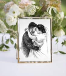 Best unique bridal shower gifts - Couple Portrait