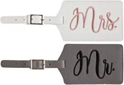 Mr. & Mrs. Travel Tags