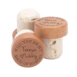 Will You Be My Maid of Honor Wine Stopper