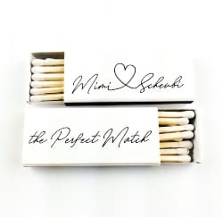 Personalized Handwritten Matchboxes