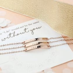 Blush Bridesmaid Bracelet 