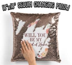 Will you be my Maid of Honor Pillow