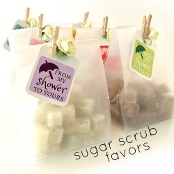 Mini Sugar Scrubs Favors