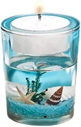 Stunning Beach-Themed Candle Favor