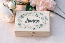 Unique Personalized Bridesmaid Gifts - Flower Girl Gift Box