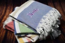 Unique Personalized Bridesmaid Gifts - Personalized Beach Towel