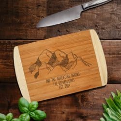 best personalized bridal shower gifts - Cutting Board
