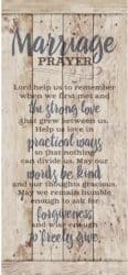 best personalized bridal shower gifts - Marriage Prayer Wood Plaque
