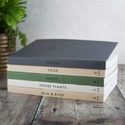 best personalized bridal shower gifts - Travel Journal