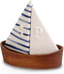 Nautical Sailboat Salt and Pepper Shaker Set