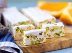 Orange Blossom Pistachio Nougat - Gourmet Food Gift