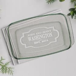 Personalized Casserole Dish