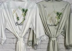 cheap personalized bridal shower gifts - Bridal Robe
