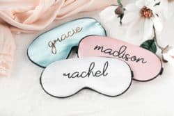 cheap personalized bridal shower gifts - Sleep Masks