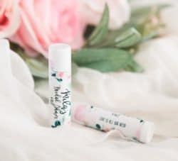 personalized bridal shower favors - Chapstick with Personalized Labels