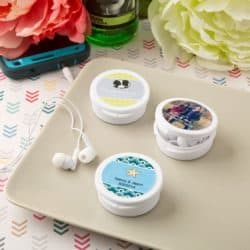 personalized bridal shower favors - Personalized Ear Buds