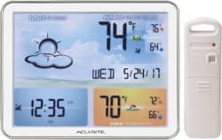 Weather Station with Jumbo Display and Atomic Clock