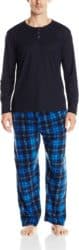 Top and Fleece Bottom Pajama Set