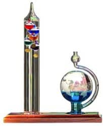 Barometer desk accent