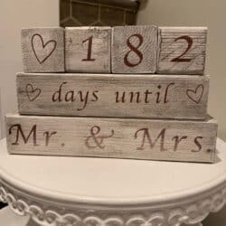 Wedding Countdown Calendar Block