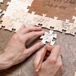 Guest Book Puzzle Sign Jigsaw Puzzle