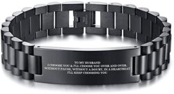 Message Engraved Bracelet