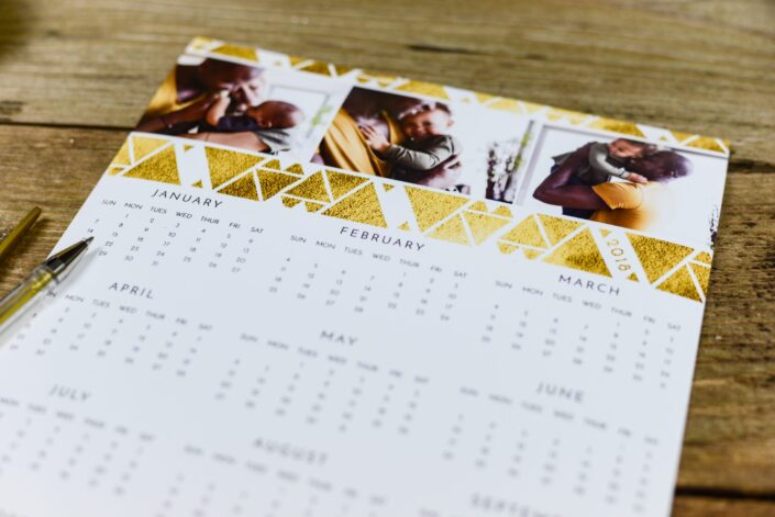 A cute calendar.
