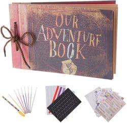 20th anniversary gifts - Our adventure book