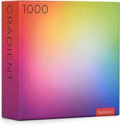 Large Rectangle Color Gradient Puzzle