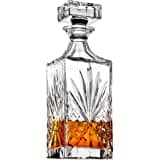 Whiskey Decanter with Glass Stopper