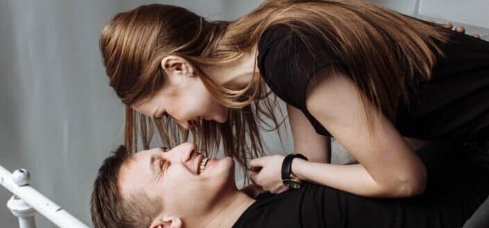 Dominant or submissive partner in a romantic relationship