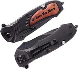 Engraved Pocket Knife-Anniversary Knife for Men