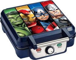 Marvel MVA-281 Waffle Maker, Unit: 13" x 9.7" x 4", Blue